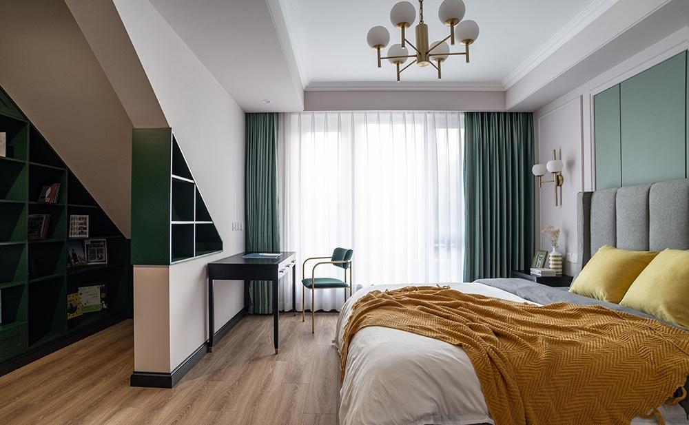 幸福格色平层设计 | 阖家欢享的温馨空间-46