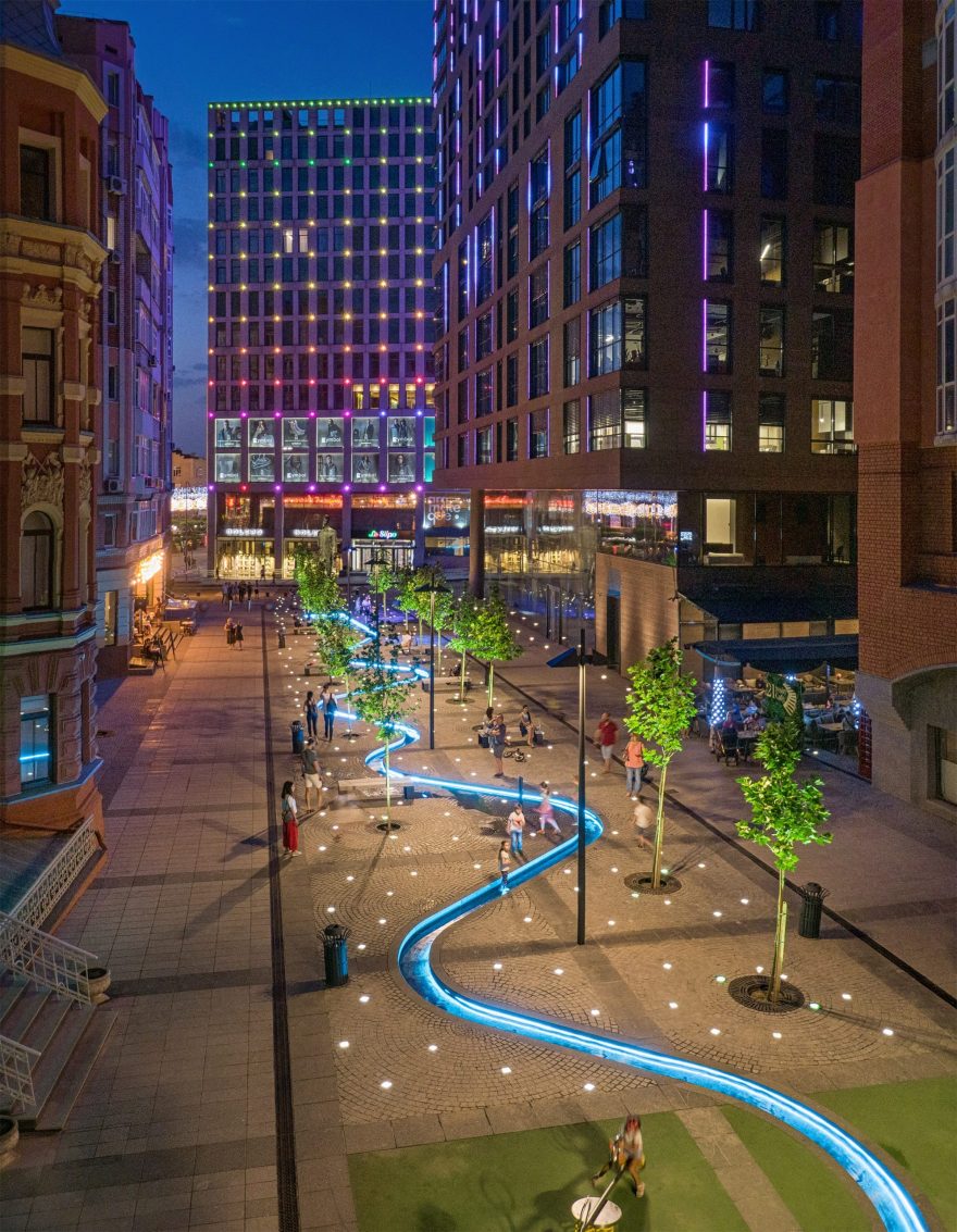 乌克兰城市步行街景观设计丨FILIMONOV & KASHIRINA architects-3