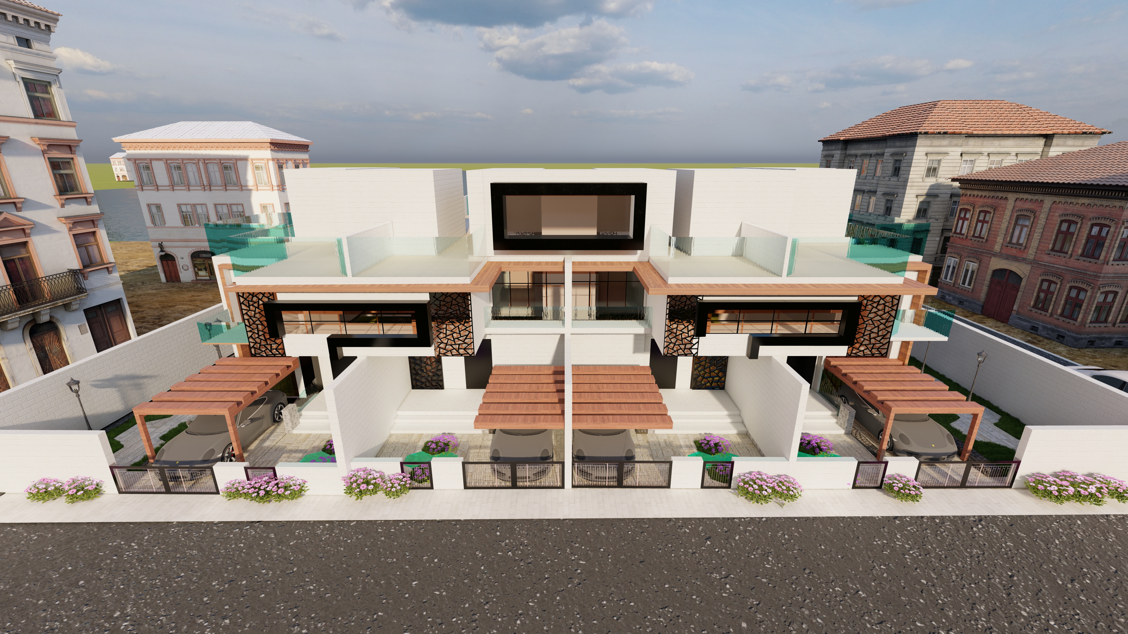 townhouse modeling in El Mansoura-2