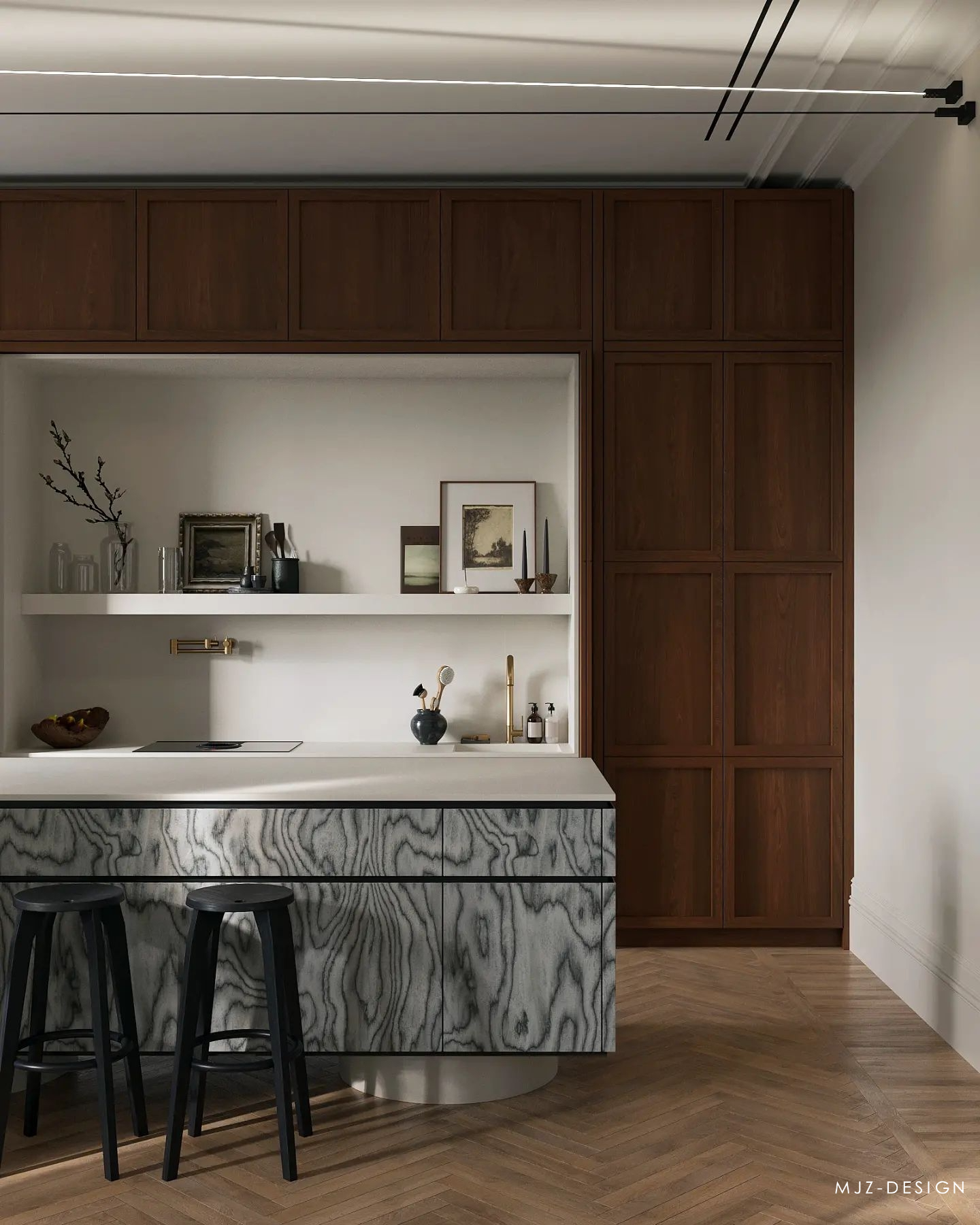 MOHOHUAYA HOUSE丨俄罗斯莫斯科丨YUNONA NEZVANKINA DESIGN-19