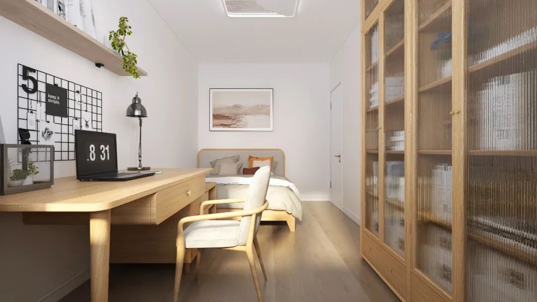 60㎡原木风设计丨中国朝阳丨居然北四三部设计师朱雅丽-23