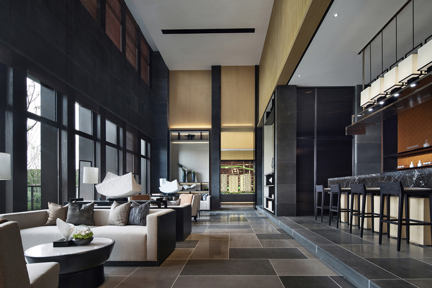 徐州万科翡翠天御售楼处 | 幽微蕴藉,空灵清远-13