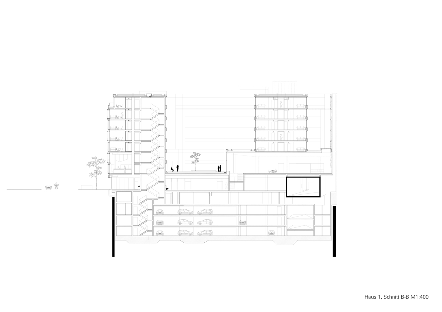 法兰克福 Flare 公寓丨德国法兰克福丨Hadi Teherani Architects-20