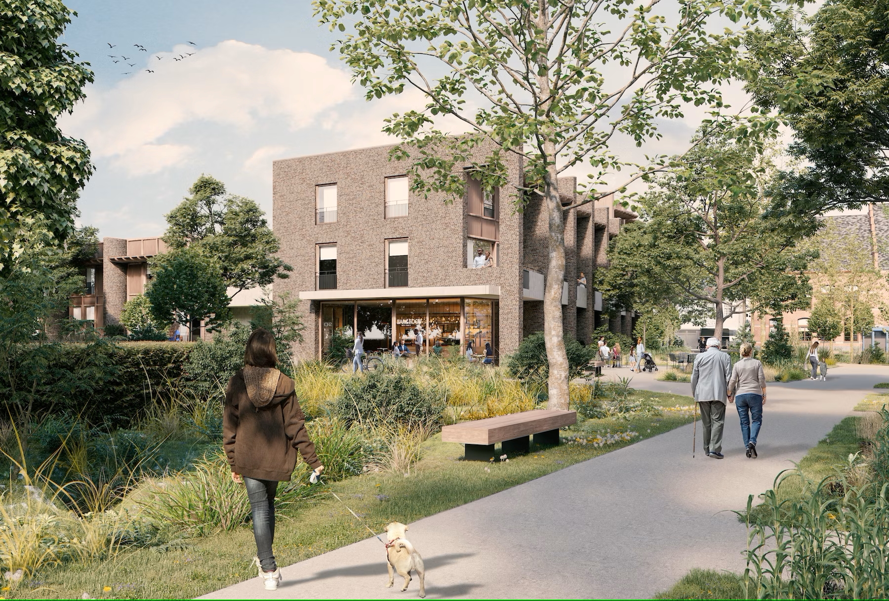 Hebbe创新集体住宅拓展及配套景观项目丨比利时东佛兰德-2