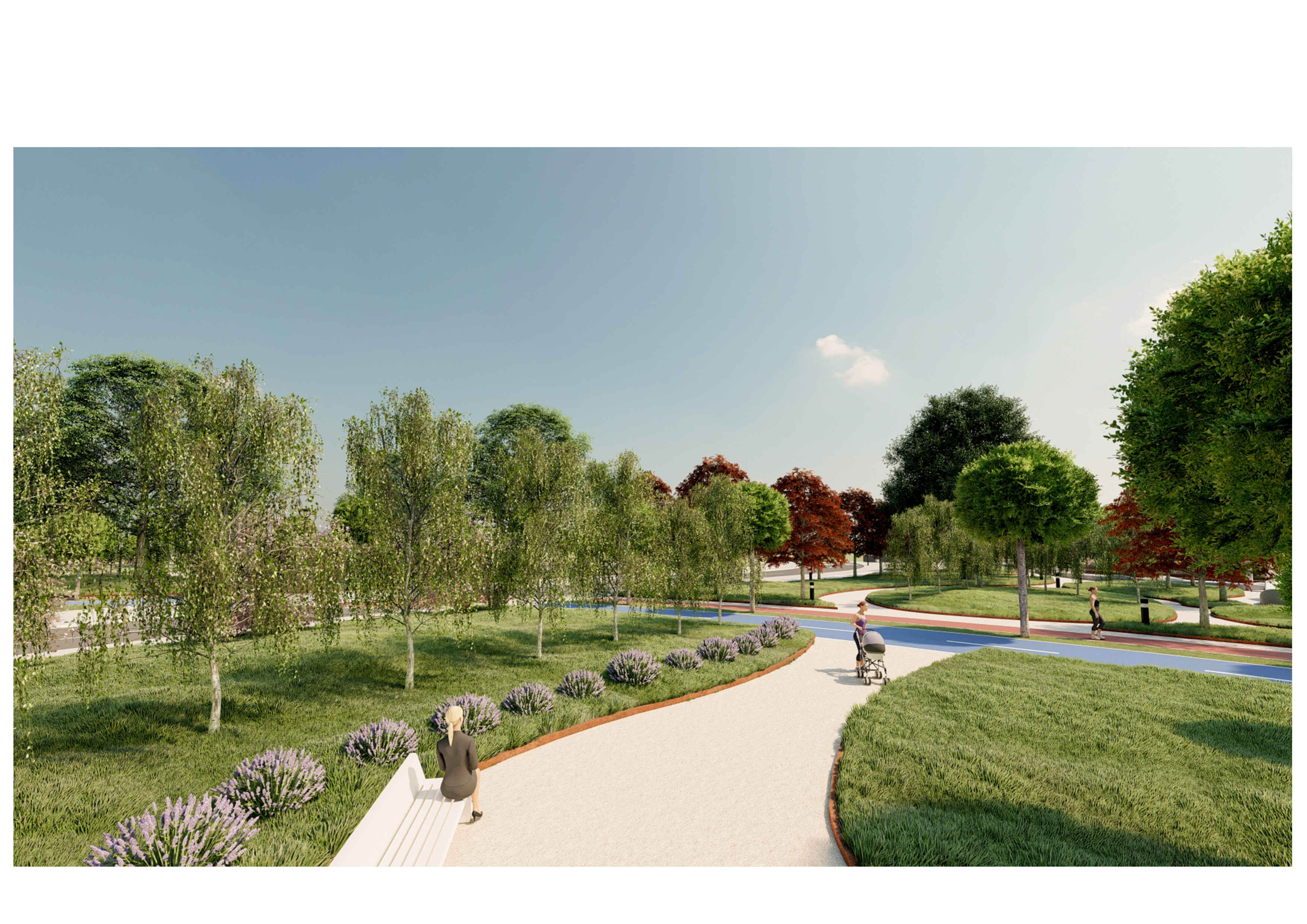 Project for Zone 6: Belgrade Linear park.-24