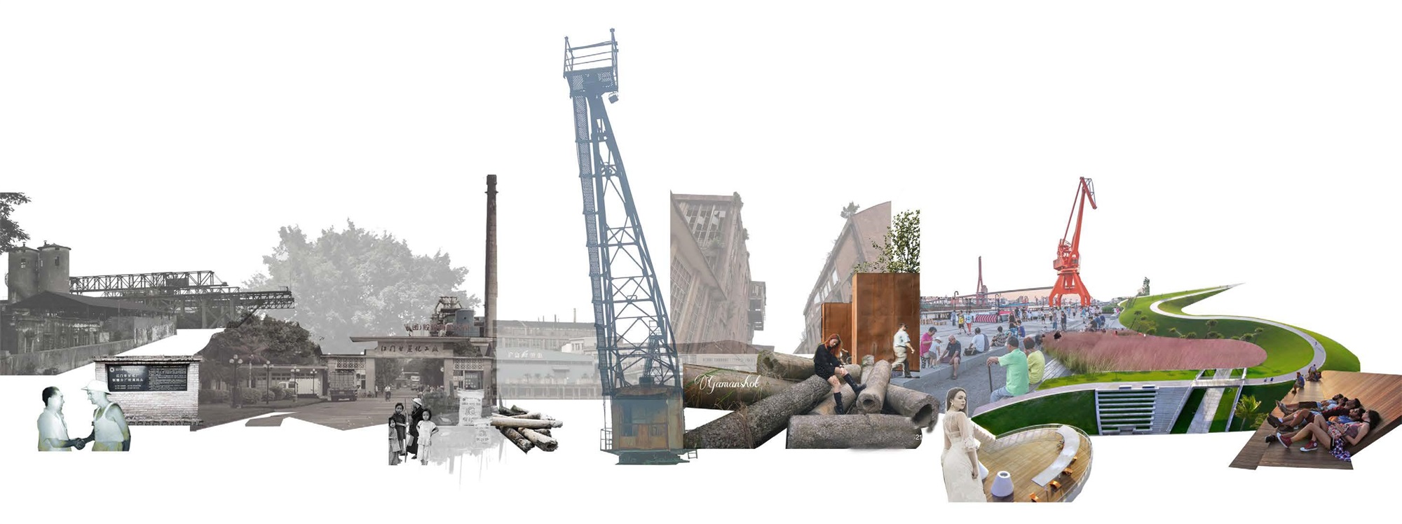 粤海江门甘化滨江艺术公园丨中国江门丨BOX盒子实践景观事务所,深圳成行建筑设计有限公司等-24