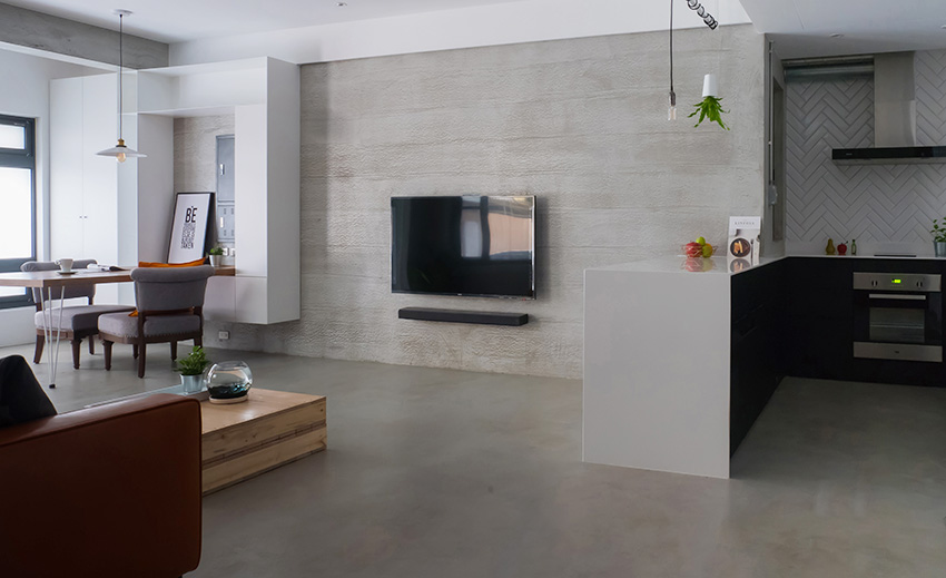 89㎡工业风住宅 艺棠设计-5