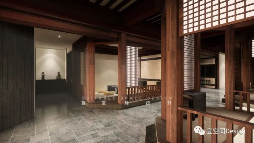 秦风茶楼丨中国咸阳丨宜空间-13