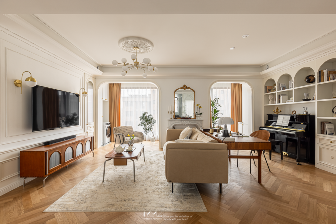 南京大名城紫金九号法式浪漫住宅设计丨中国南京丨花漾美作·空间设计-34