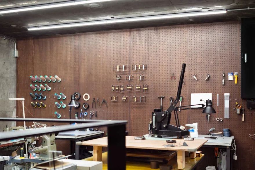 CRAFSTO 皮革制品店铺兼工作室室内设计丨日本东京丨ODS 鬼木孝一郎,藤木景介,加藤葉月-5