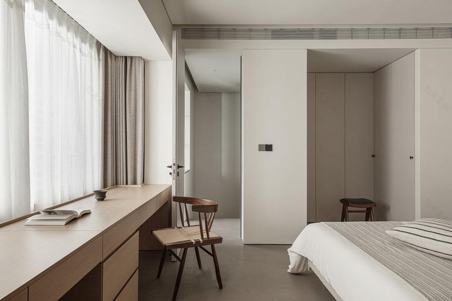 278㎡复式空间,超大阳台的轻禅意三代同堂之家 · 拾光悠然设计-79