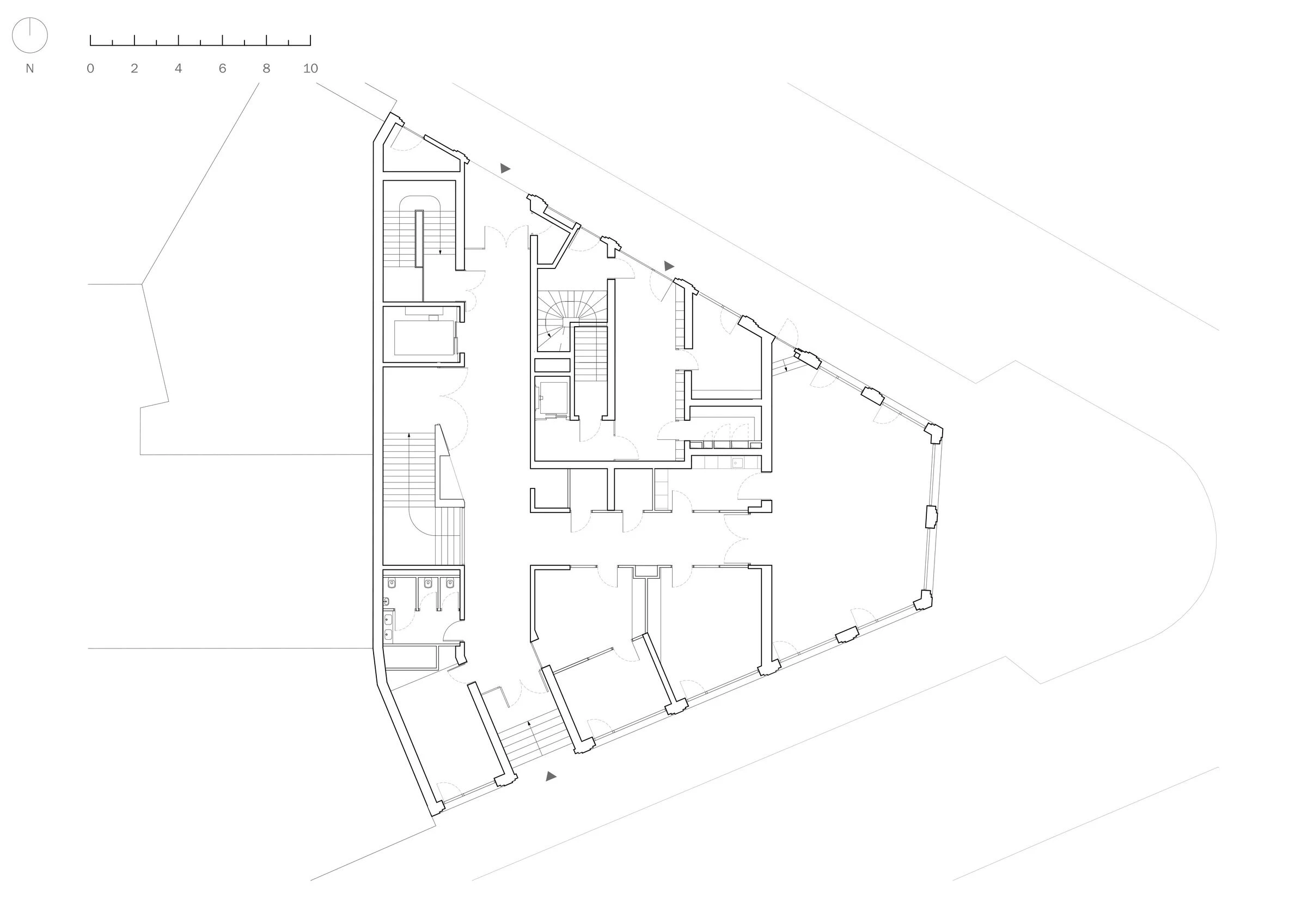 Rue Dareau 建筑丨法国巴黎丨Avenier Cornejo architectes-28