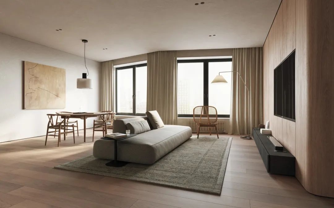 120㎡日式公寓丨Ilya Ganzha-0