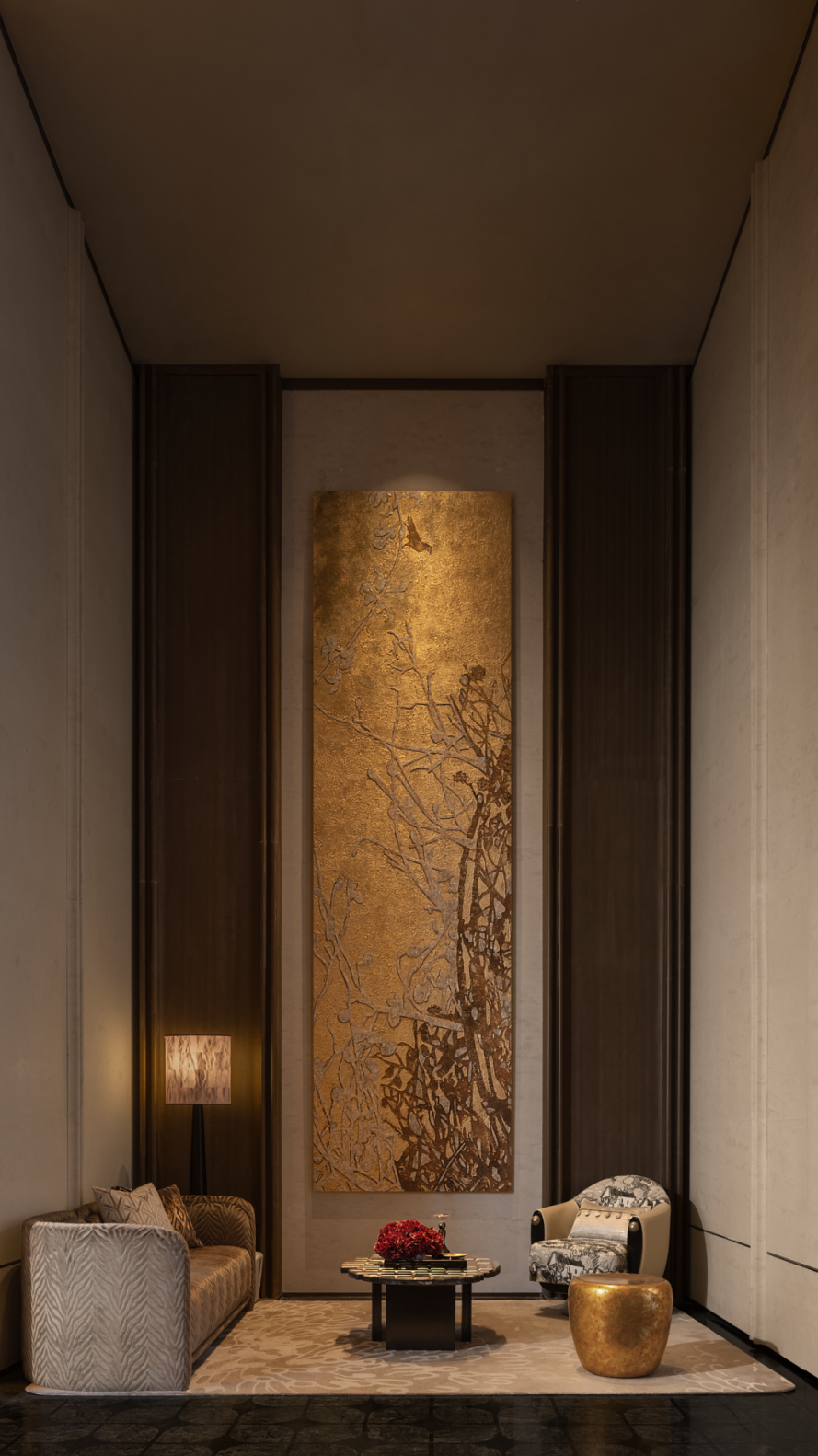 保利·长安天曜丨中国石家庄丨硬装,软装为明德设计,建筑为上海霍普建筑设计事务所,景观为上海朗道景观-23