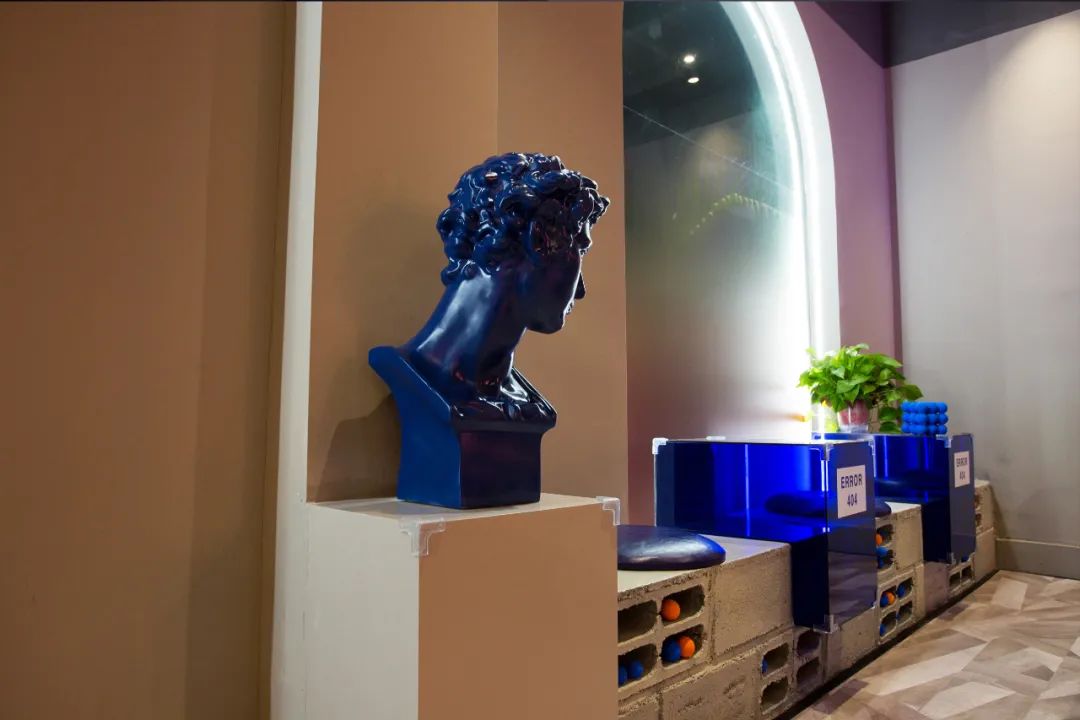 穿越时空的赛博朋克剧本杀馆·连云港 ERROR·404丨中国连云港丨点度空间设计-26