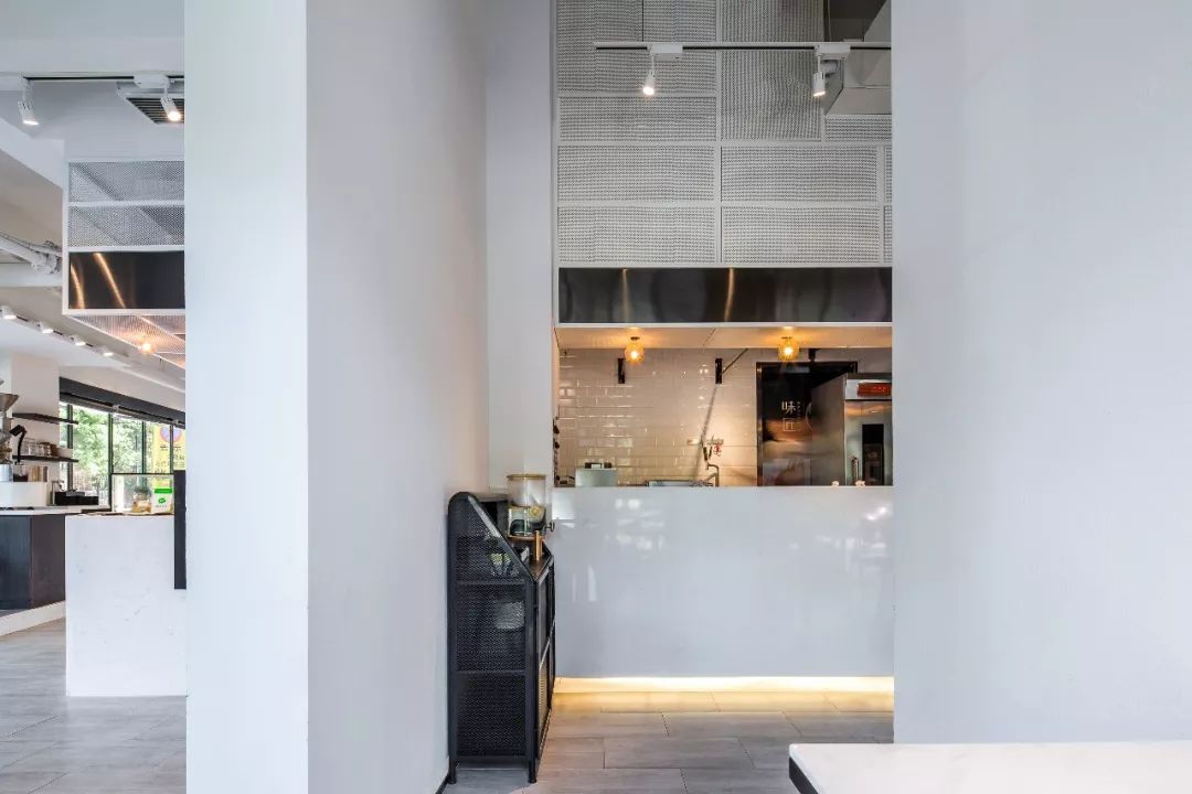 味匠咖啡厅 | 简约黑白演绎咖啡风情-12