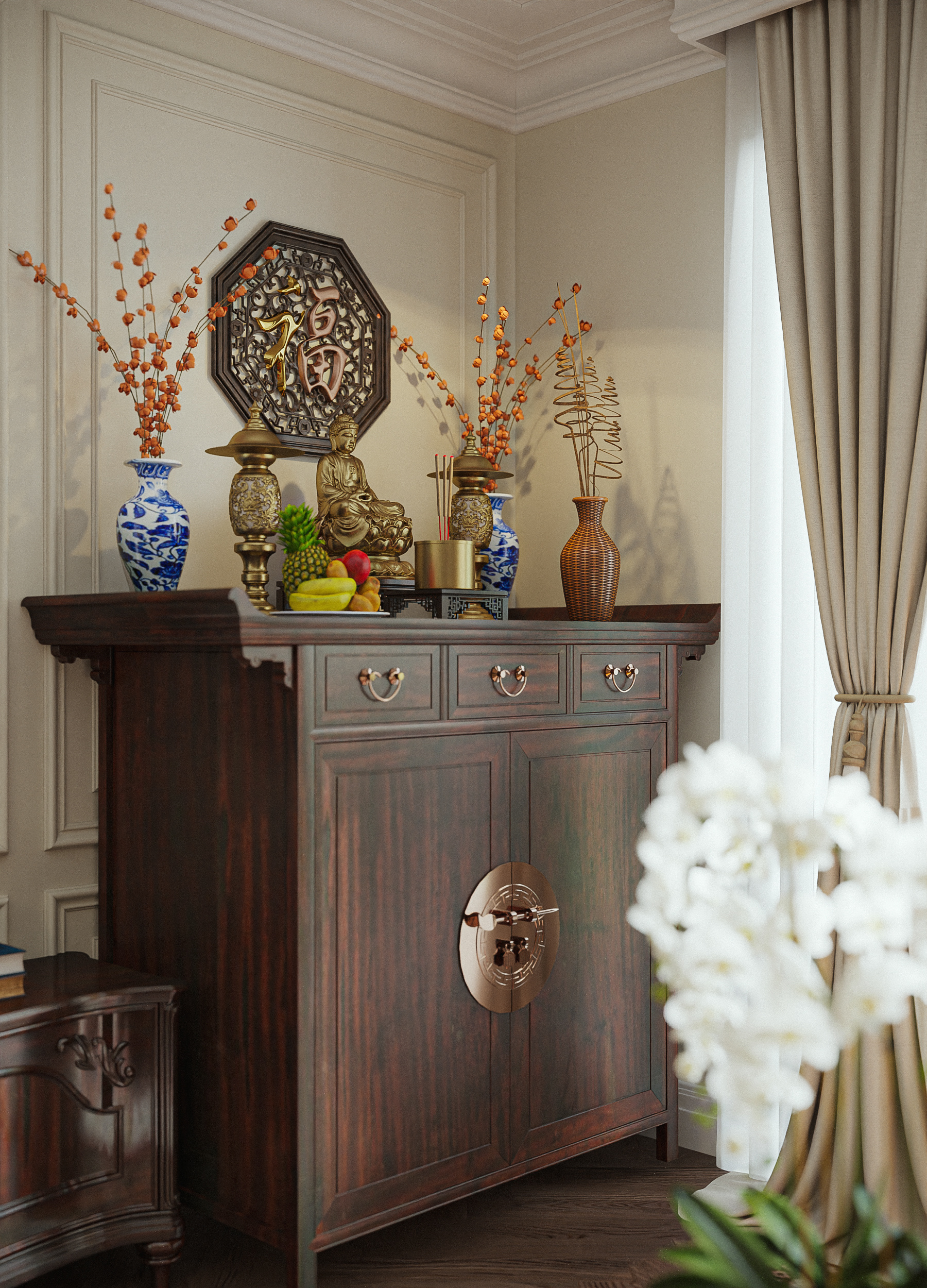 中国风公寓丨越南河内-16