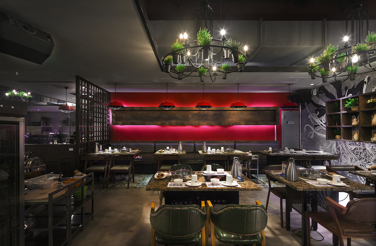 主题餐厅设计·黄记煌：菊庭，喧嚣城市中的一片净土-18