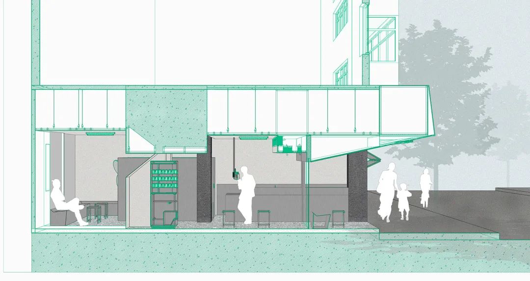 上海 CAN COMPANY Coffee丨中国上海丨MAS 芒果建筑设计-61