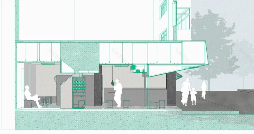 上海 CAN COMPANY Coffee丨中国上海丨MAS 芒果建筑设计-61