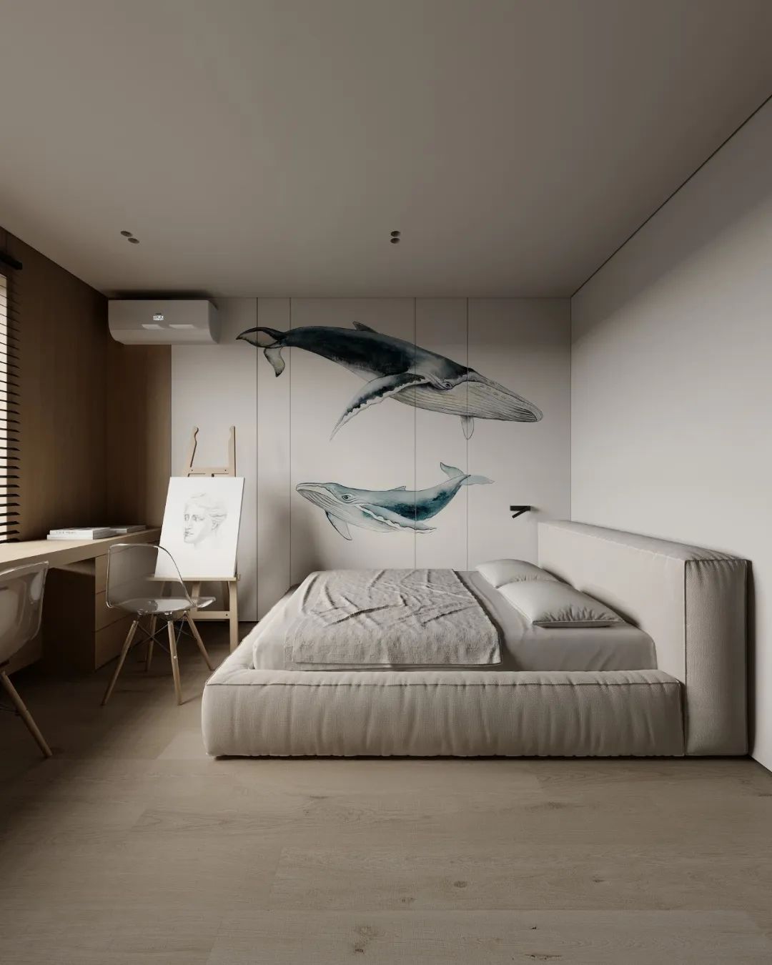 原木奶油风简约空间设计丨哈萨克斯坦阿拉木图丨Ursa Studio-23