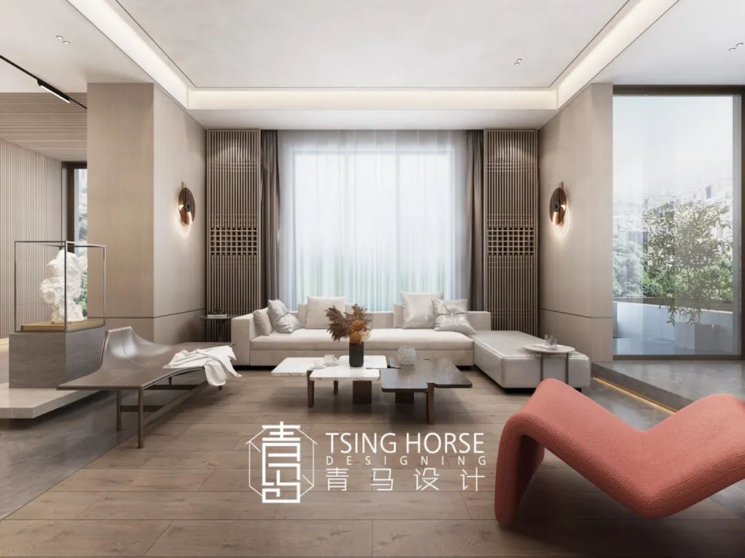 绿地诺丁山·现代中式别墅设计 | 何贵君的奶茶时光-62