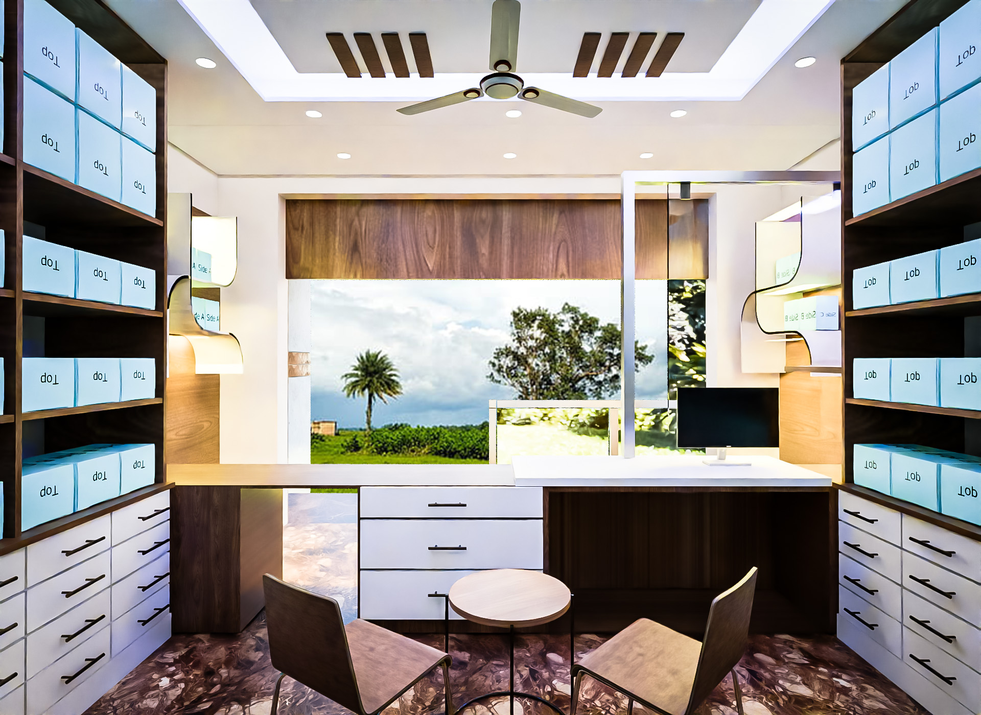 Shop Design Interior Visualization-6