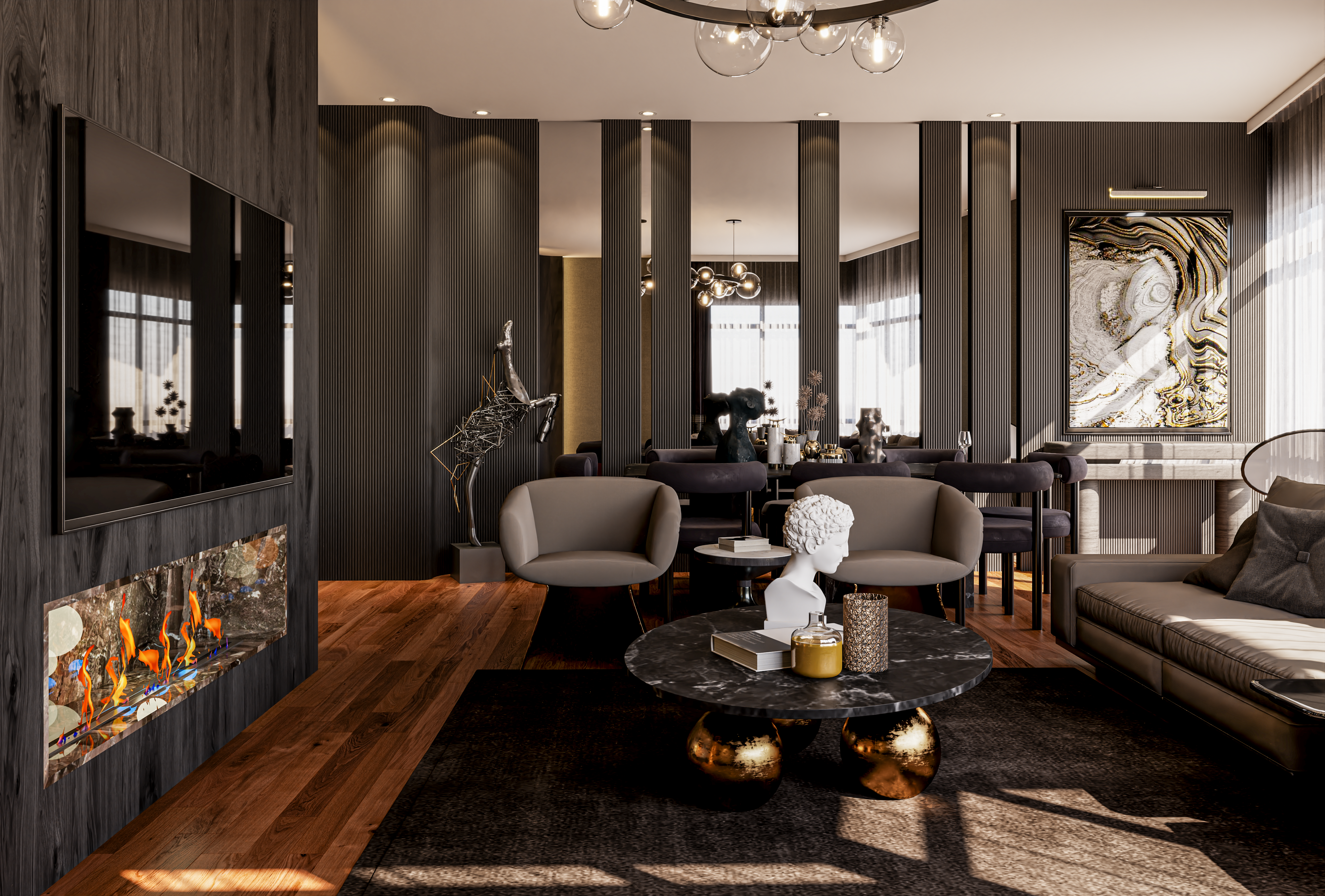 C. K. Livingroom Design-0