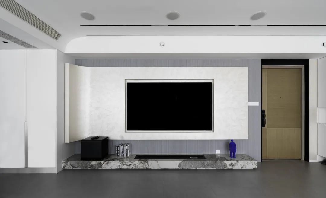 新湖明珠城现代简约大平层设计丨金螳螂家苏州新区店-17