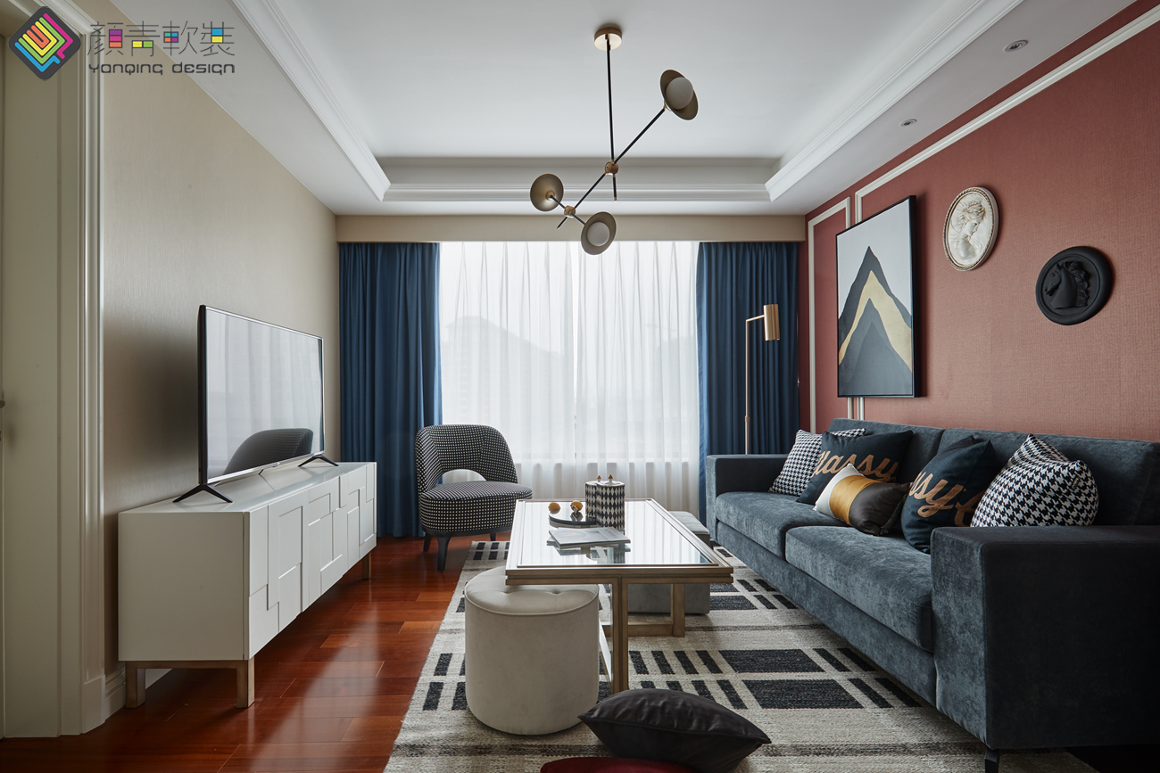 辰佑设计·颜青软装作品【“色”非色】-5