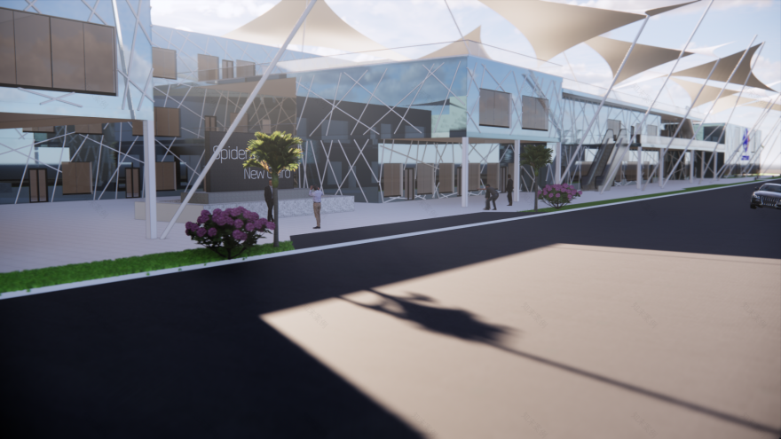 Spidersy Mall I Building Type Design Studio 2021.-4