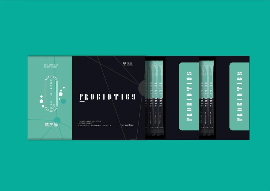 保定法鵜益生菌店,对比色设计吸引眼球-45