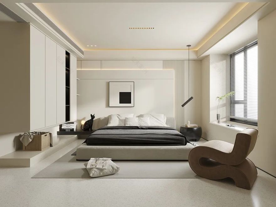 中森家园 145㎡现代简约风设计丨峰上名宅装饰设计-18