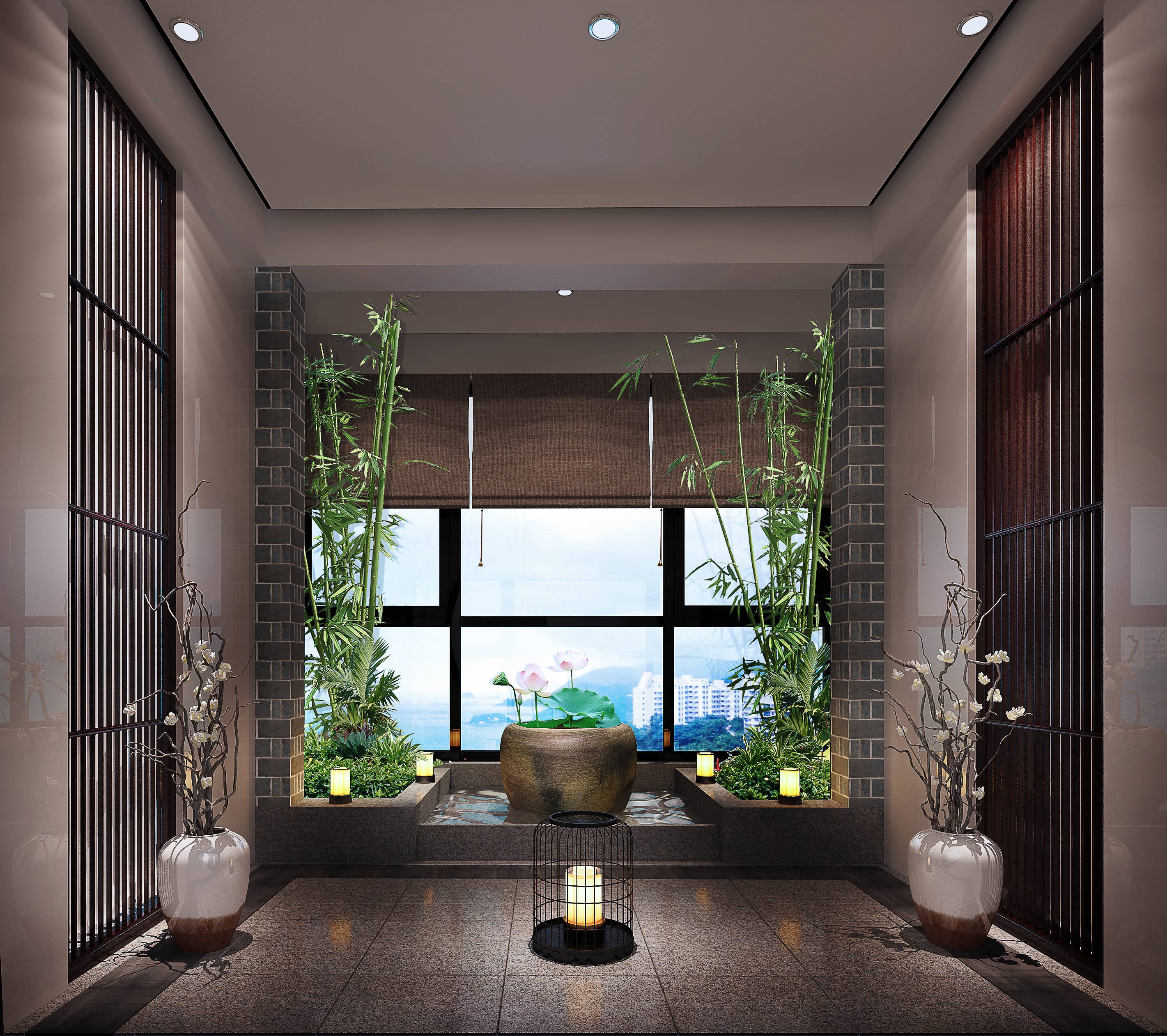 新中式 中式古典 奢华家装别墅样板房-2-27