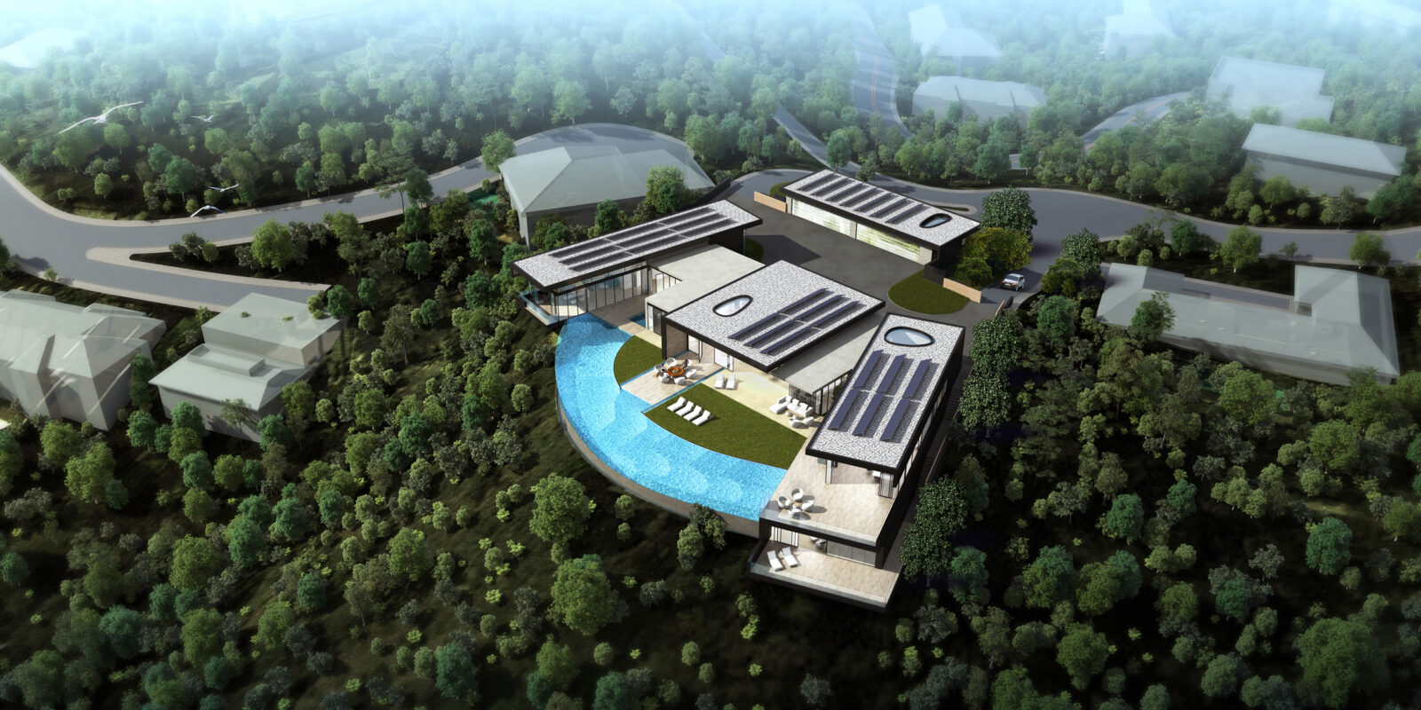 山间别墅（王氏住宅）丨美国-16