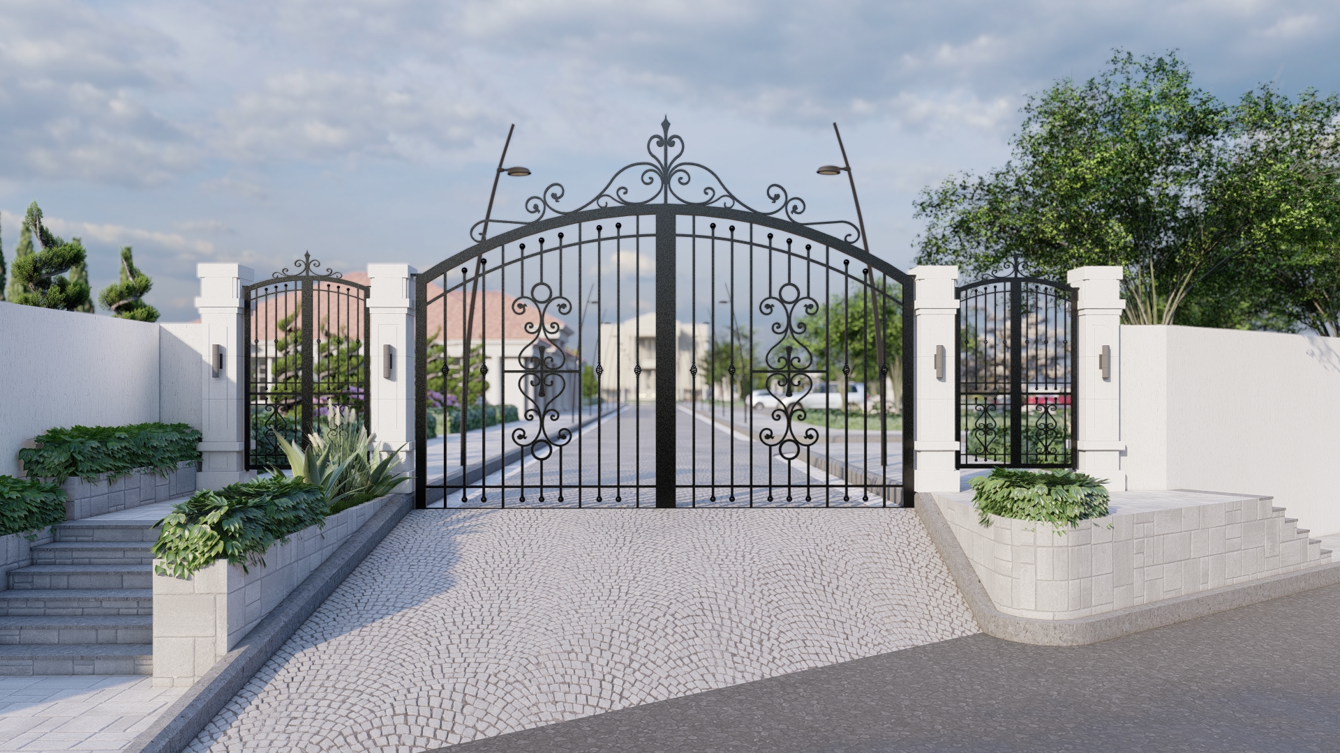 别墅景观设计丨约旦丨Yamen Karasneh-7