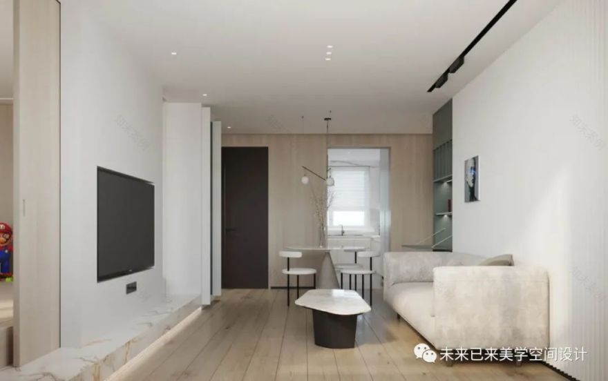 低调奢华,艺术生活——丹东 99㎡家居设计-2