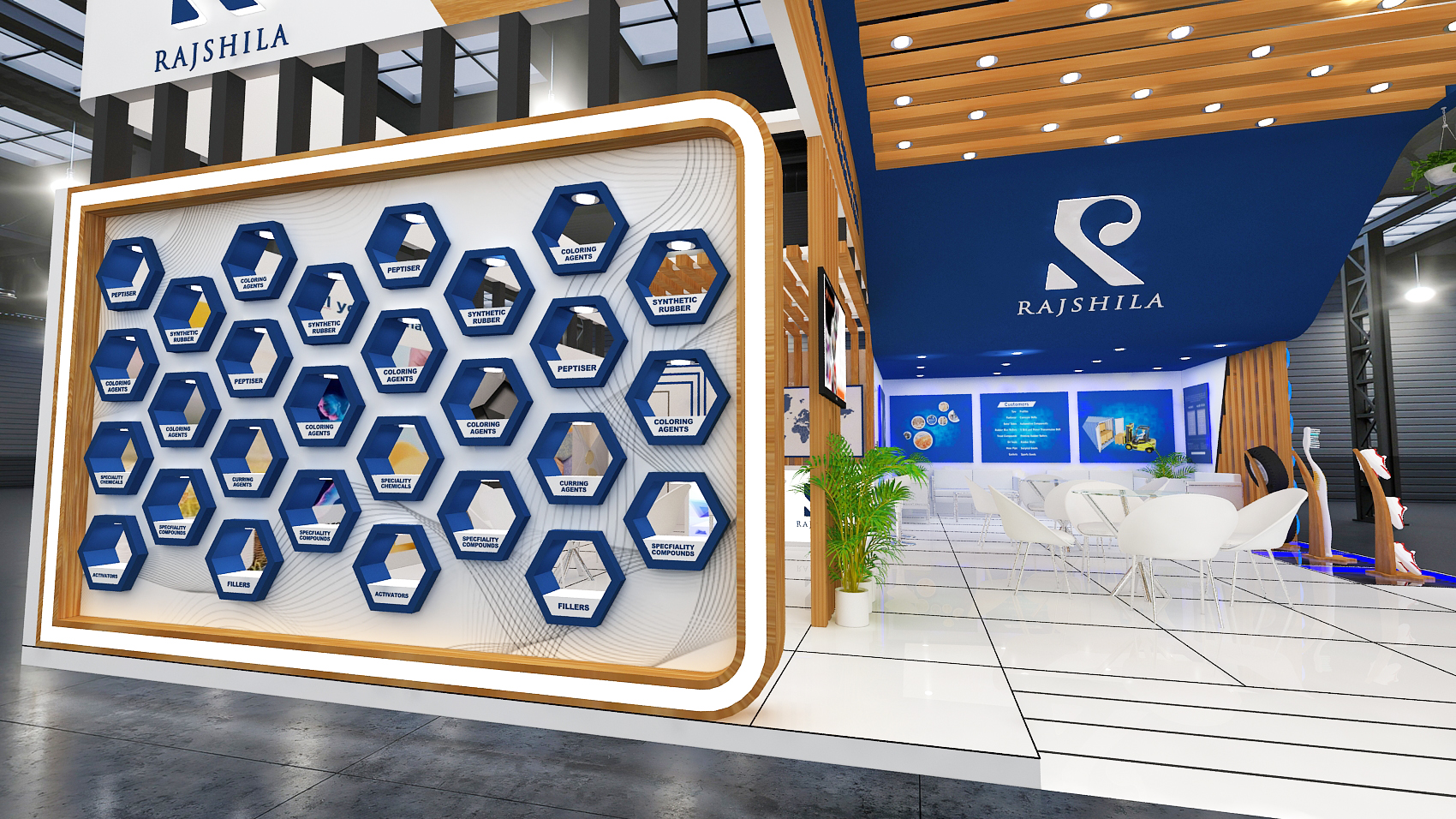 Rajshila Synthatics 10x9-5