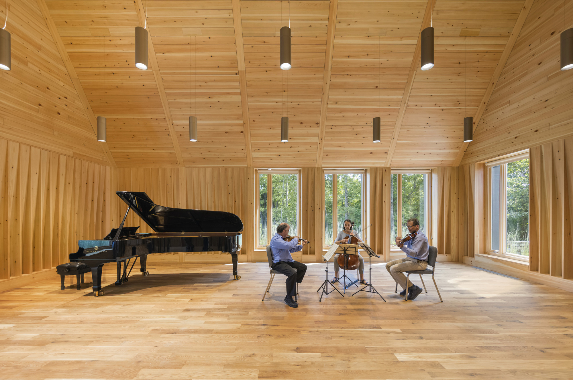 Marlboro Music Reich Rehearsal Building & Music Library / HGA-50