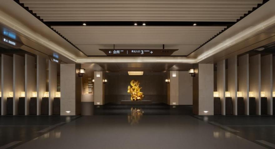 曲江金茂府丨中国西安丨软装SRD丨赛瑞迪普,室内水平线设计,艺术品他物-12