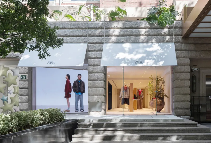 飒拉安福路快闪店丨中国上海丨AIM ARCHITECTURE-5