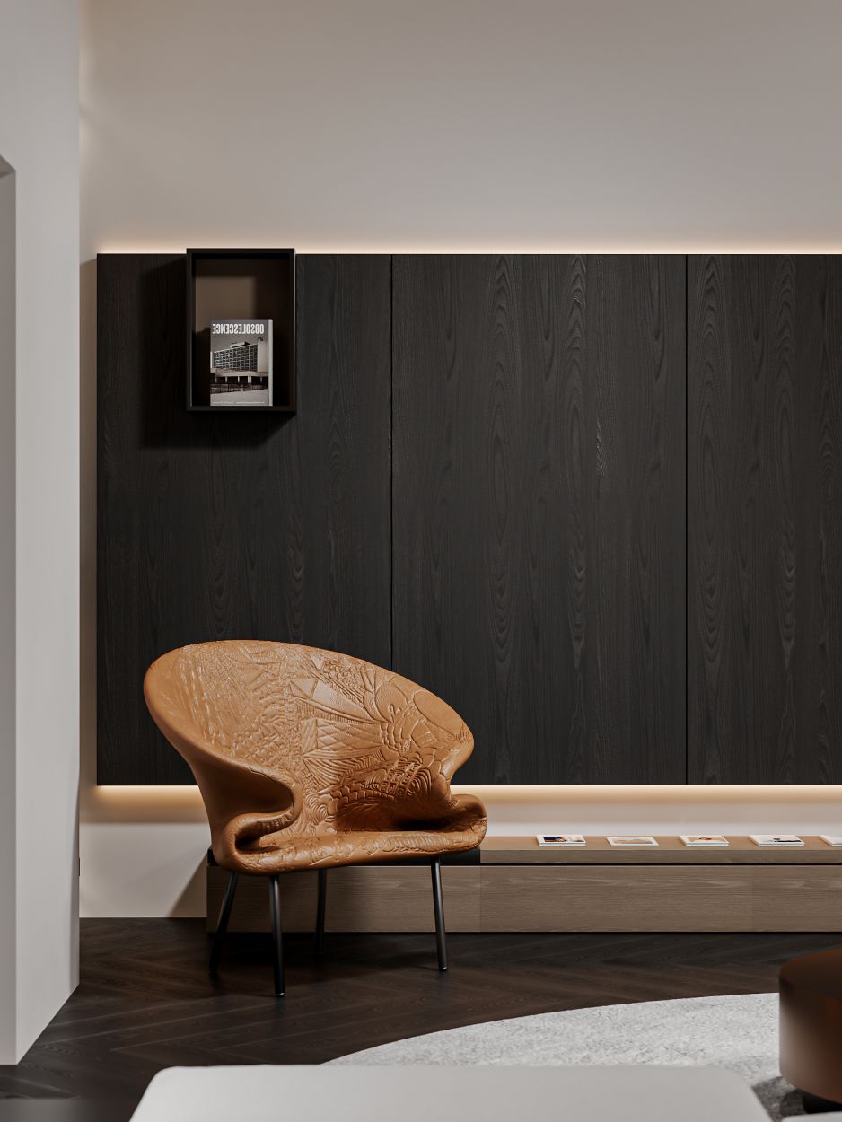 最新渲染挑空别墅地下室-6