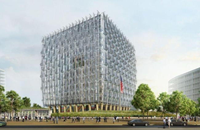 美国驻英国大使馆新馆建筑项目丨英国伦敦-19
