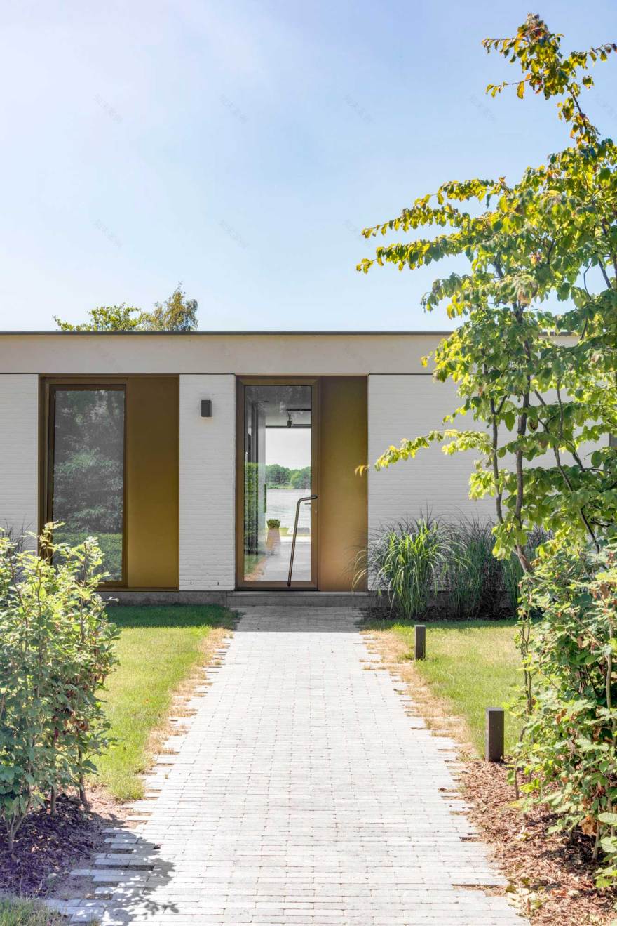 湖边全景住宅,封闭与开放的美妙结合-14