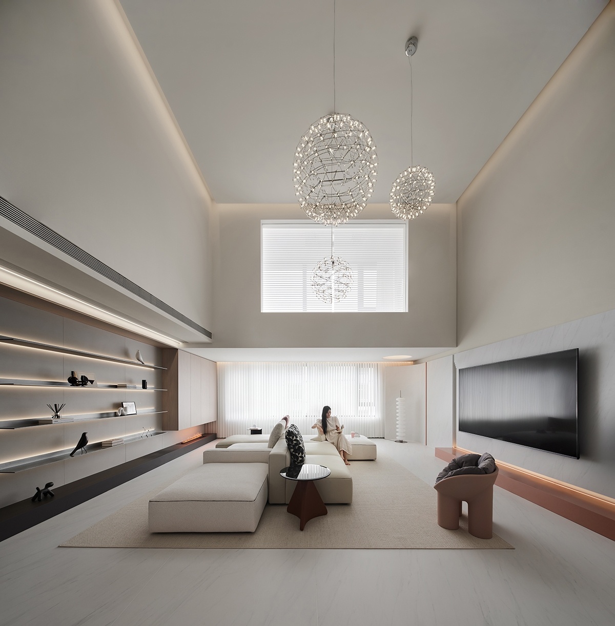 连云港同科汇丰国际 280㎡住宅设计丨中国连云港丨刘柱设计事务所-2