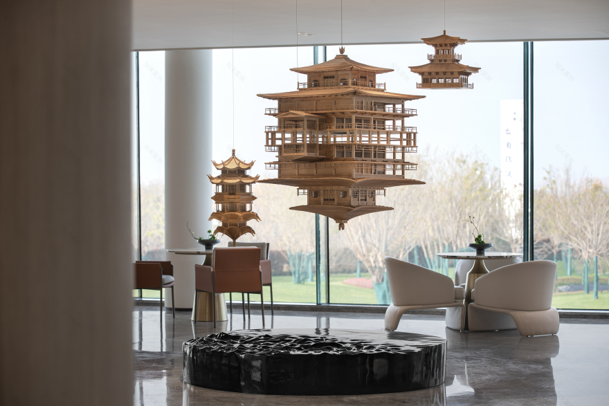 建业蓝海郑风示范区售楼处丨中国河南丨上海日清建筑设计有限公司,VVS 岭界设计-36