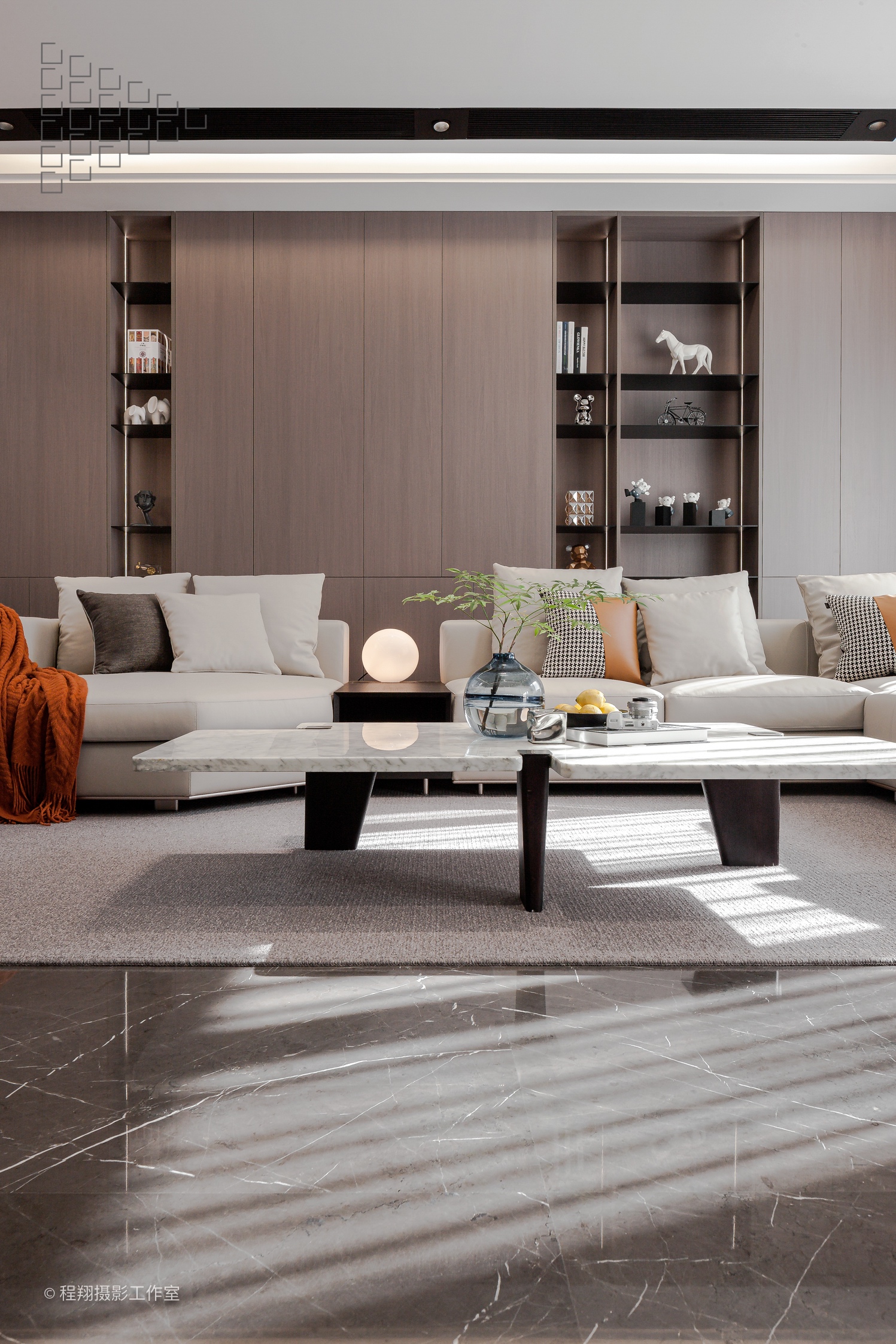 杭州金地十方别墅现代家装实景拍摄案例丨中国杭州丨夏萃,孔杰室内设计机构-13