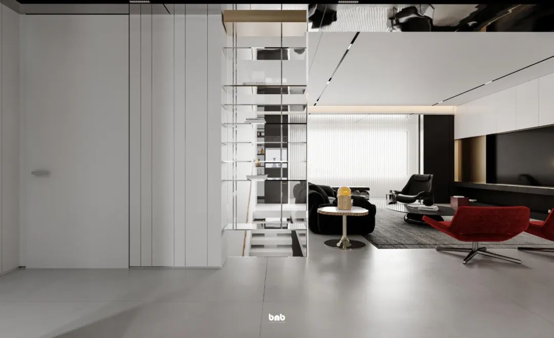 现代简约住宅设计丨本白设计-20