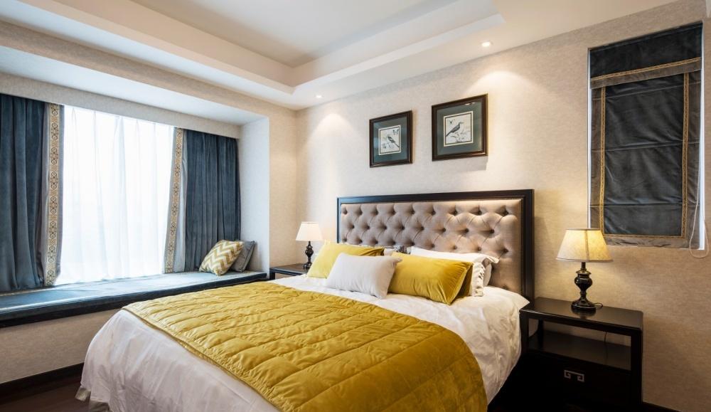 现代轻奢暖黄家居,温馨舒适的空间艺术-16