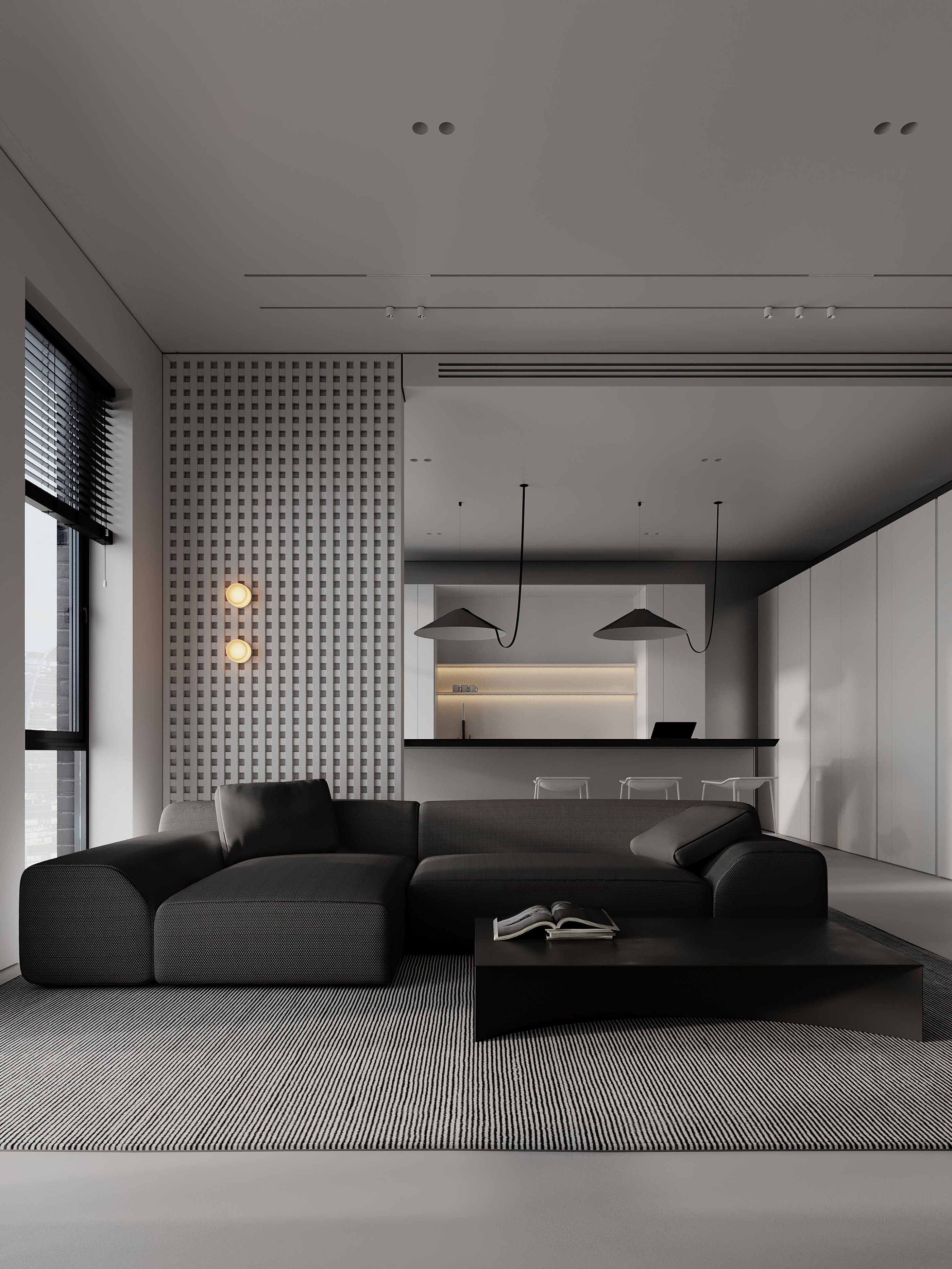 简约风小空间公寓设计  超有感觉！-1